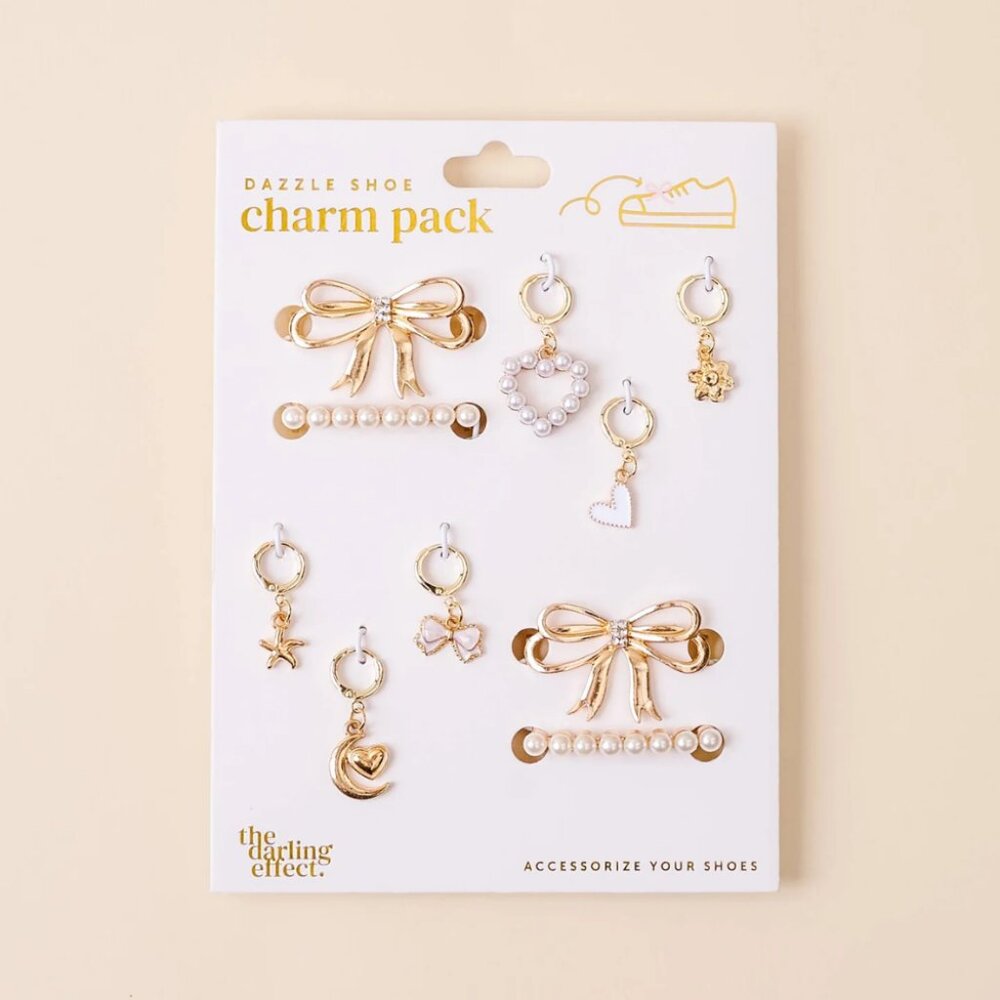 Dazzle Shoe Charm Pack - NWT